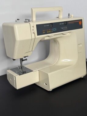 Vintage Sewing Machine Kenmore Free Arm 12 Stitch W/ Pedal Works!